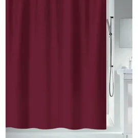 Spirella Duschvorhang Primo 120 x 200 cm rot
