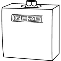 GEZE Drehl.T-Stop Gleits.zu TS5000 TS5000L TS3000V Türschließer Silber