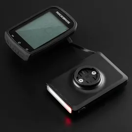 ROCKBROS JP008 Fahrradfrontleuchte mit Powerbank für unter den Tacho – Schwarz
