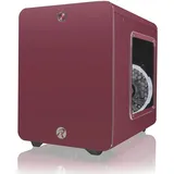 RAIJINTEK Metis Plus Mini-ITX PC Gehäuse, Rot