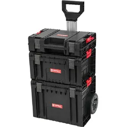 Qbrick System Werkzeugtrolley System Pro - Set aus Trolley, Box und Koffer