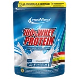 Ironmaxx 100% Whey Protein Erdbeere Pulver 500 g