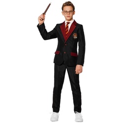 SuitMeister Kostüm Boys Harry Potter, Magisch modisch: cooler Anzug für zauberhafte Typen schwarz 158-176