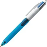 BIC Kugelschreiber 4 Colours Grip Blau/Grün/Rot/Schwarz 0,4 mm 1 St.