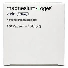 magnesium-Loges vario 100 mg Kapseln 180 St.