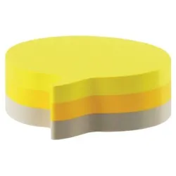 Post-it Haftnotizen 70 x 70 mm Sprechblase Farbig sortiert 225 Blatt