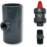 OKU Obermaier GmbH OKU Absorber-Belüftungsset für PVC-Verrohrung Ø 40 mm