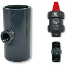 OKU Obermaier GmbH OKU Absorber-Belüftungsset für PVC-Verrohrung Ø 40 mm