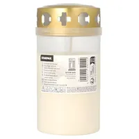 Papstar Grablicht 12,5 cm 18 St. transparent