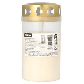Papstar Grablicht 12,5 cm 18 St. transparent