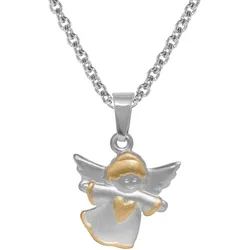 trendor 72795 Kinder-Anhänger Schwebender Engel an Halskette 925 Silber
