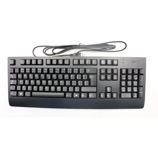 Lenovo Thinkstation P620 USB Verkabelt Tastatur Czech Schwarz Beleuchtet 00XH696