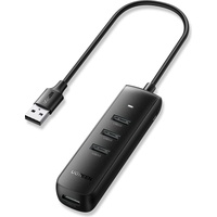 Ugreen 10915 Schnittstellen-Hub USB 3.2 Gen 1 (3.1 Gen 1) Type-A 5000 Mbit/s Schwarz