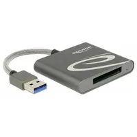 DeLock 91583 Externer Speicherkartenleser USB-A Anthrazit