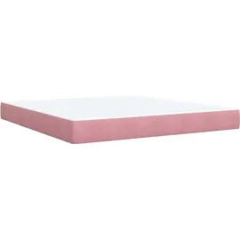 vidaXL Boxspringbett 180 x 200 cm Rosa