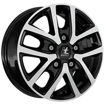 itWHEELS Mira Van 6,5 x 16 5 x 130 ET66 MB89,1 Schwarz Poliert