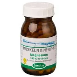 Magnesium 100% Natürlich Kapseln 100 St Kapseln