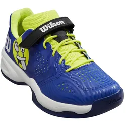 Wilson Tennisschuhe Kaos Emo Klett Allcourt 2024 blau/gelb Kleinkinder