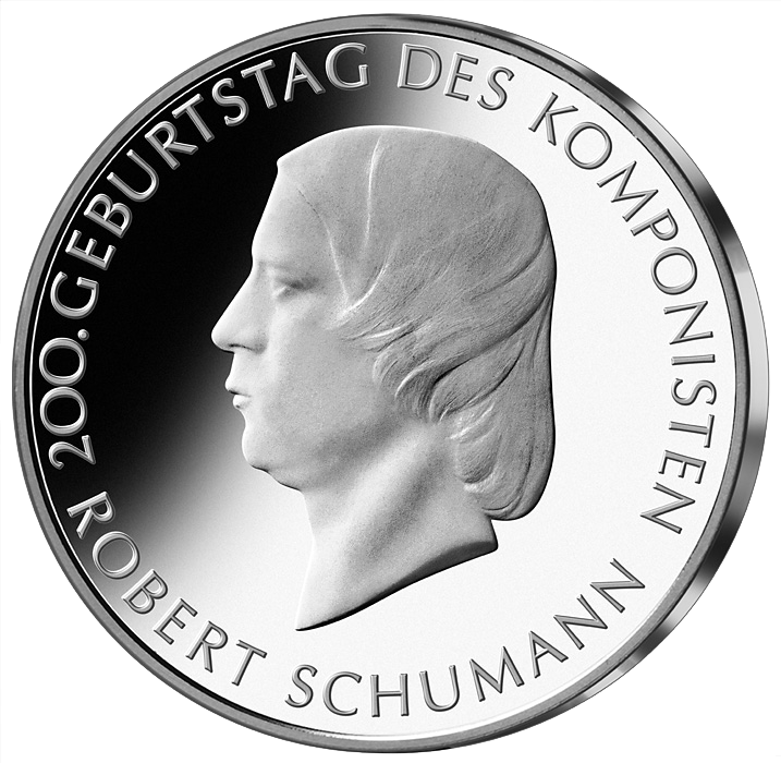 Bund 10 Euro Robert Schumann 2010 st