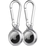 Tech21 EvoClear Case für AirTag transparent 2er Pack