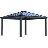 CANOPIA Palram - Canopia Dallas 4,3x4,3m Gartenpavillon, Anthrazit