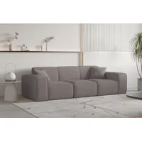 Fun Möbel Sofa Designersofa CELES PREMIUM 3-Sitzer in Stoff,