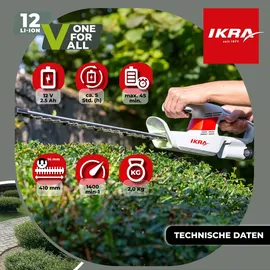 IKRA IAHS 1240 76 cm inkl. Akku & Ladegerät