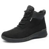 ARA Damen Stiefelette München schwarz,Graphit Gr. 37 - 37