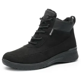 ARA Damen Stiefelette München schwarz,Graphit Gr. 37 - 37