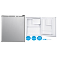 PKM Kühlbox Tischkühlschrank 41 Liter Silber Minibar Getränke Kühlschrank klein