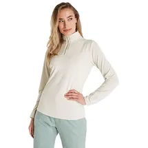 Protest Fabriz Fleece Mit Halbem Reißverschluss - Kitoffwhite - L