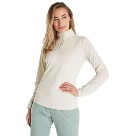 Protest Fabriz Fleece Mit Halbem Reißverschluss - Kitoffwhite - L