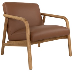 Studio Zondag - SZ1 Lounge Stuhl, Eiche / cognac