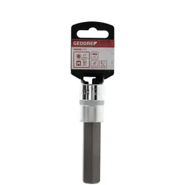 Gedore red Schraubendrehereinsatz Bit lang 6-kant, SW 17 mm 1/2" 12,5 mm,