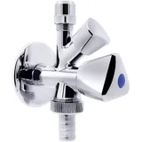 VARIOSAN Kombi-Eckventil 11114, DN 15, 1/2", selbstdichtend, verchromt