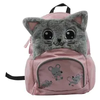 Donau Elektronik Kinderrucksack Plüsch Katze