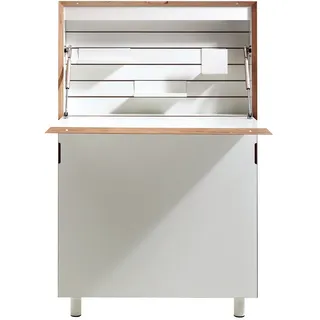 Müller Small Living - Flatmate Wand-Sekretär, weiß / Birke