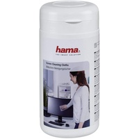 Hama Bildschirm-Reinigungstücher, 100 Stück, in Spenderdose