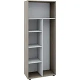 VCM Mehrzweckschrank 70 x 40 x 178 cm Braun