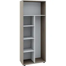 VCM Mehrzweckschrank 70 x 40 x 178 cm Braun