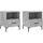 vidaXL Nachtschrank 40 x 35 x 47,5 cm Betongrau