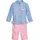 Playshoes Badeanzug - Rosa,Weiß,Hellblau - 98/104