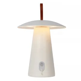 LUCIDE Tischlampe Aluminium Ø 19,7 cm 1x2W dimmbar IP54 weiß