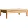 Tikamoon Couchtisch Beige Teak 120 x 35 cm