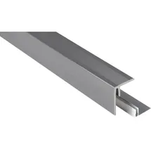 KOVALEX WPC Seitenabschlussprofil 250 cm grau