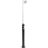 casa.pro Solardusche Ampend schwarz 215 cm