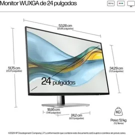 HP Serie 5 Pro 524pn 24" schwarz