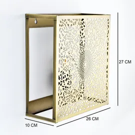 Marrakesch Orient & Mediterran Interior 2er Set Orientalische Wandlampe Wandleuchte Wanddeko Yakin Gold Antik