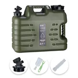 PKKP Wasserkanister mit Hahn, 18.5L Camping Wassertank BPA-frei, Tragbarer Wasserbehälter, Auslaufsicher, Large Trinkwasser Kanister für Outdoor, Camping, Wandern, Notfallvorsorge