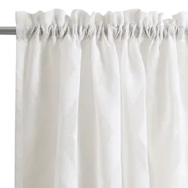 Bruno Banani Gardine BRUNO BANANI "Lynn" Gr. 2, weiß, B:140cm H:175cm, Scherli, Polyester, Gardinen, Gardine, schöner Schal, Scherli, zeitlos und modern